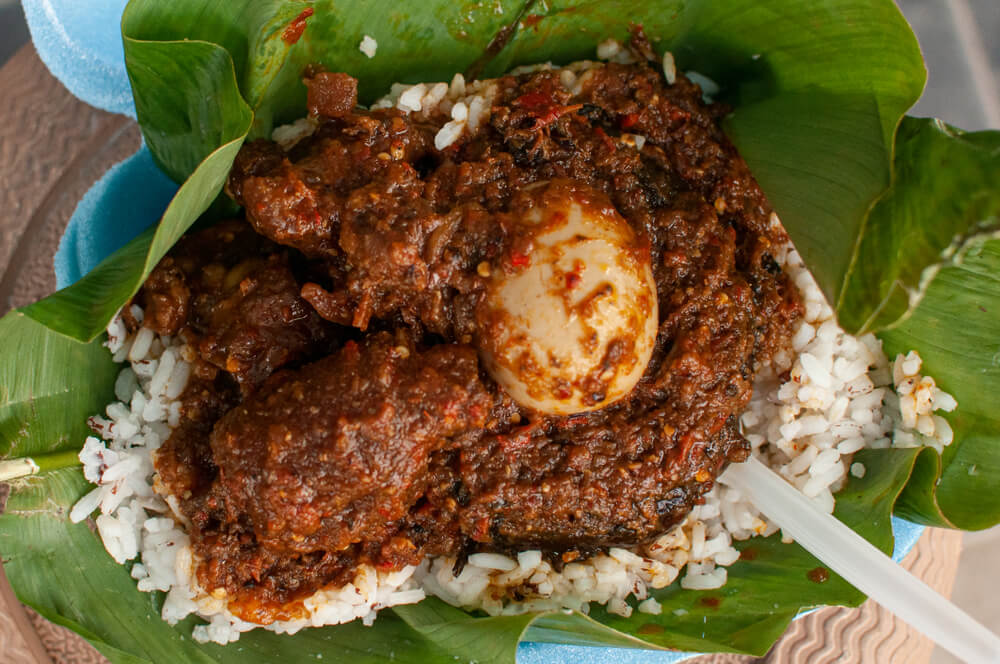 Ofada Rice and Ayamase Sauce